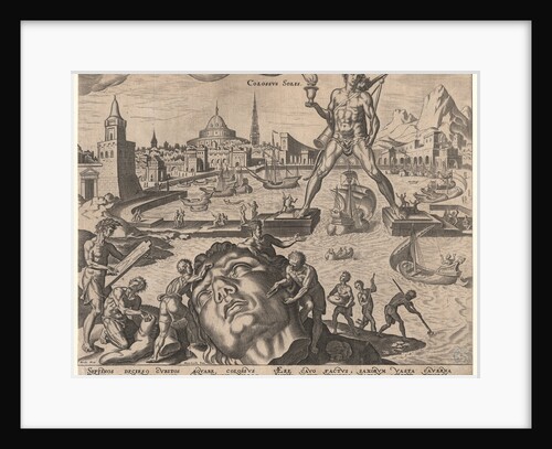 The Colossus of Rhodes by Philipp Galle