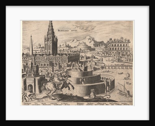 Die Mauern von Babylon by Philipp Galle