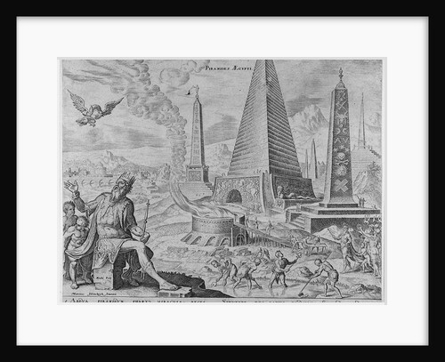 The Pyramids of Egypt by Philipp Galle