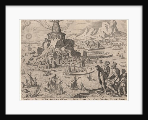 The Lighthouse at Alexandria by Philipp Galle