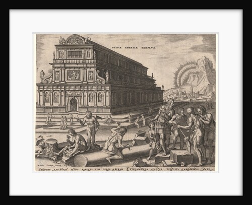 The Temple of Diana at Ephesus by Philipp Galle