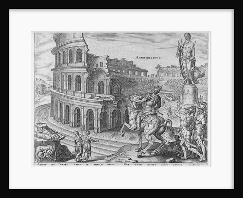 The Colosseum at Rome by Philipp Galle