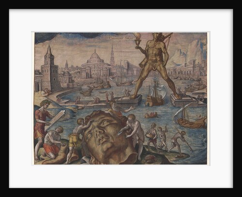 The Colossus of Rhodes by Philipp Galle