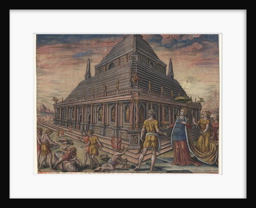 The Mausoleum at Halicarnassus by Philipp Galle