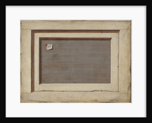 Trompe loeil. The Reverse of a Framed Painting, 1668-1672 by Cornelis Norbertus Gijsbrechts