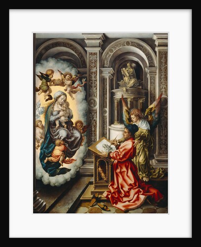 Saint Luke Painting the Madonna, c. 1520 by Jan Gossaert