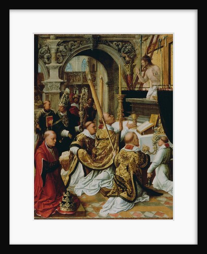 The Mass of Saint Gregory the Great, ca 1510-1520 by Adriaen Isenbrant