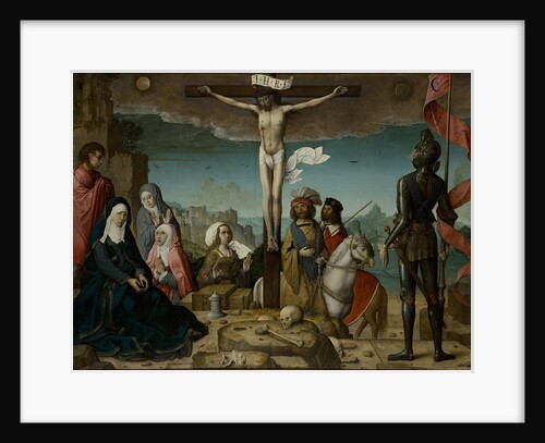 The Crucifixion, 1509 by Juan de Flandes