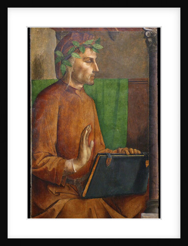 Portrait of Dante Alighieri (1265-1321) by Justus van Gent