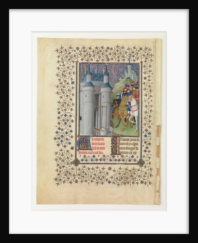 The Belles Heures of Jean de France, Duc de Berry, 1412-1416 by Limbourg brothers