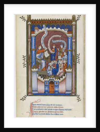 The Life of Saint Denis, 1317 by Master of the Vie de saint Denis
