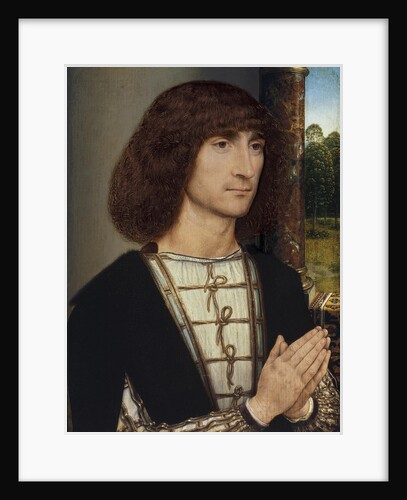 Portrait of a young Man praying, ca 1485 by Hans Memling