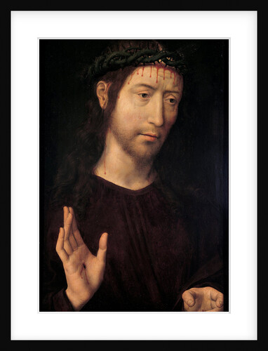 The Man of Sorrows Blessing, 1480-1490 by Hans Memling