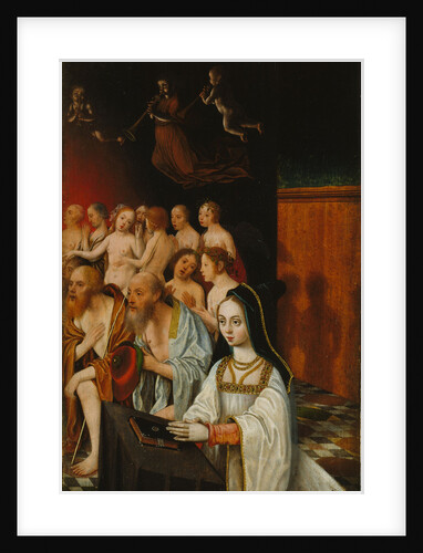 The Souls of the Just and Donor, c. 1520 by Jan Mostaert