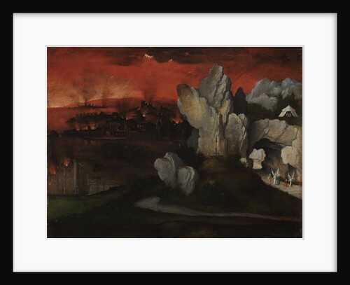 Landscape with the Destruction of Sodom and Gomorrah, c. 1520 by Joachim Patinir