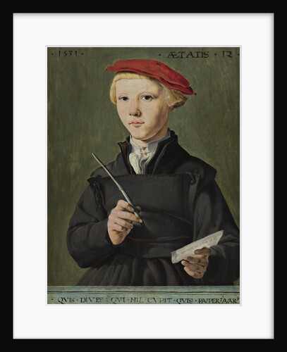 Portrait of a Young Scholar, 1531 by Jan Scorel van