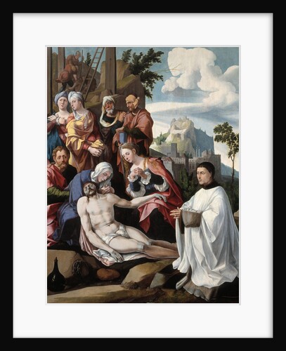 The Lamentation over Christ with a Donor, c.1535 by Jan Scorel van