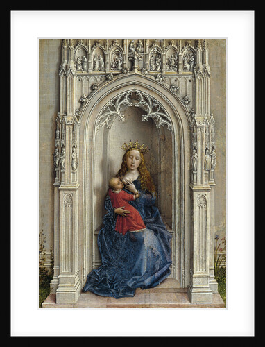 The Virgin and Child enthroned, ca. 1433 by Rogier van der Weyden