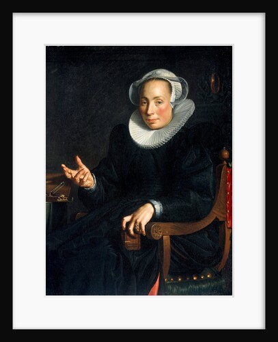 Portrait of Christina Wtewael van Halen, 1601 by Joachim Wtewael