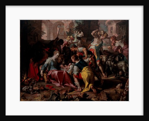 The Adoration of the Shepherds, 1598 by Joachim Wtewael