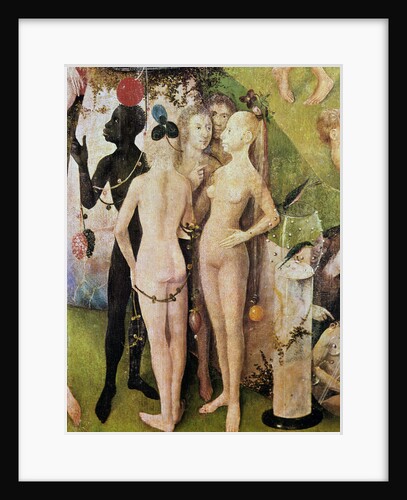 The Garden of Earthly Delights (Detail of the centre panel) by Hieronymus Bosch