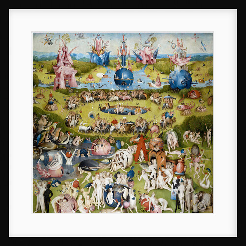 The Garden of Earthly Delights (Central panel) by Hieronymus Bosch