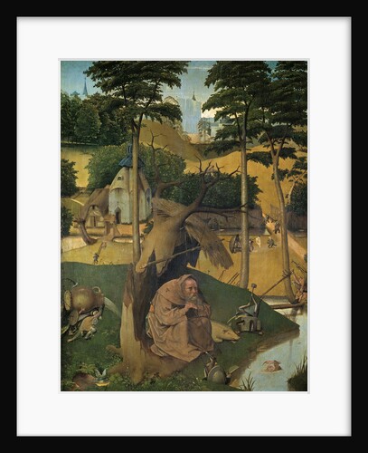 The Temptation of Saint Anthony, c. 1490 by Hieronymus Bosch