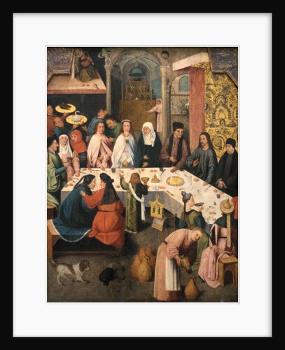 The Marriage Feast At Cana, ca 1550-1565 by Hieronymus Bosch