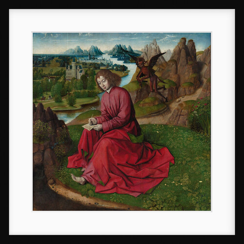 Saint John the Evangelist on Patmos, ca 1465 by Dirk Bouts