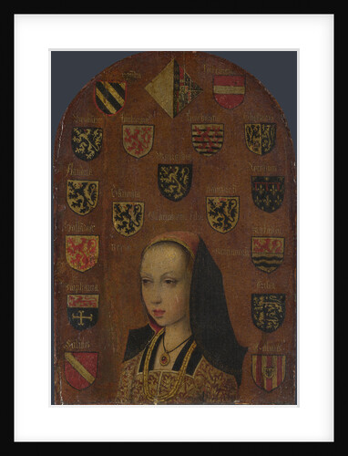 Margaret of Austria, c. 1495 by Pieter van Coninxloo