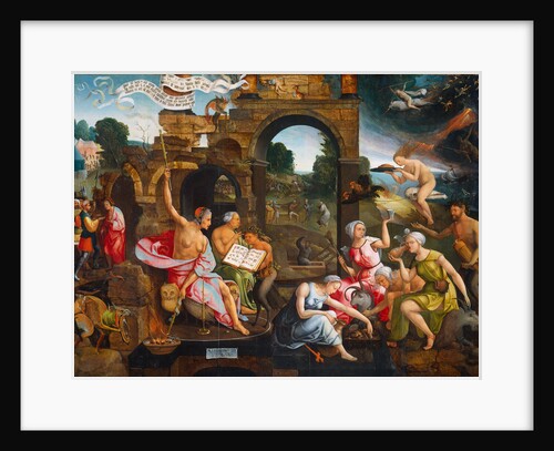 Saul and the Witch of Endor, 1526 by Jacob Cornelisz van Oostsanen