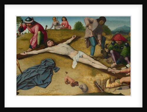 Christ Nailed to the Cross, ca 1481 by Gerard David
