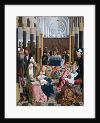 The Holy Kinship, 1493 by Jans Geertgen tot Sint
