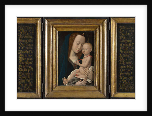 Virgin and Child, ca 1485 by Hugo van der Goes