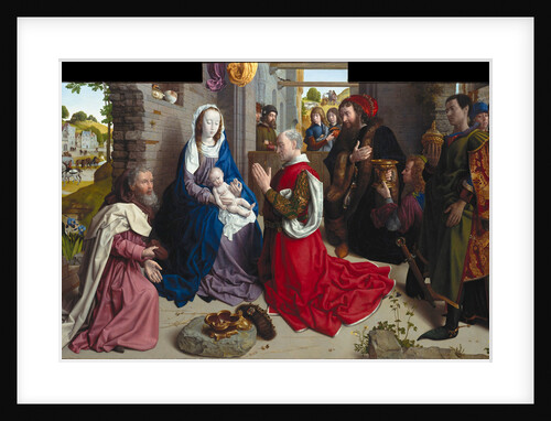 The Adoration of the Kings (Monforte Altar), ca 1470 by Hugo van der Goes