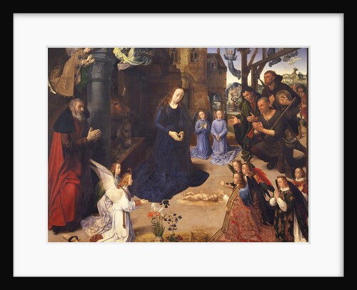 The Adoration of the Shepherds (The Portinari Triptych), ca 1478 by Hugo van der Goes