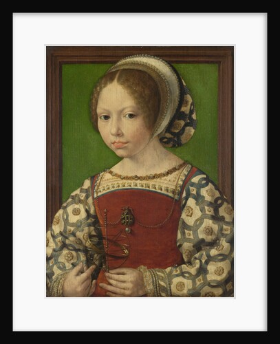 Portrait of Princess Dorothea of Denmark, ca 1530 by Jan Gossaert