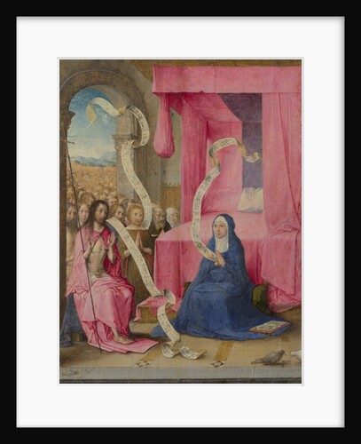Christ appearing to the Virgin with the Redeemed of the Old Testament, c. 1500 by Juan de Flandes