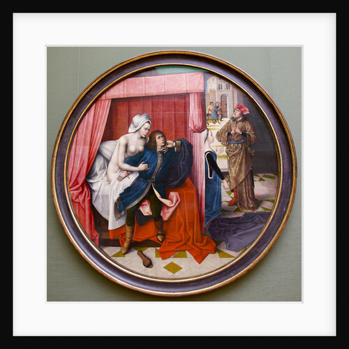 Joseph and Potiphars Wife, Early16th cen by Master of the Joseph Legend