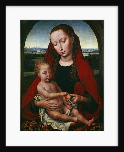 The Virgin and child, 1480-1490 by Hans Memling