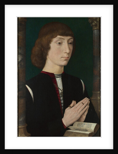 A Young Man at Prayer, 1470s by Hans Memling