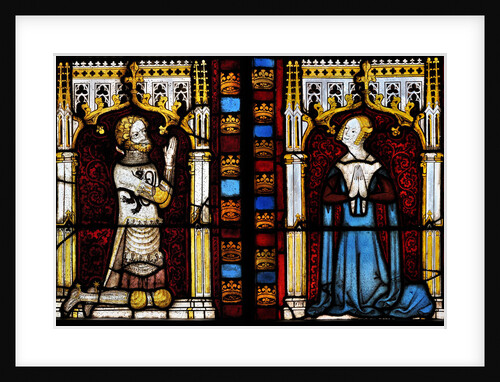 A lord and his wife, Mid of the 14th cen by Netherlandish master