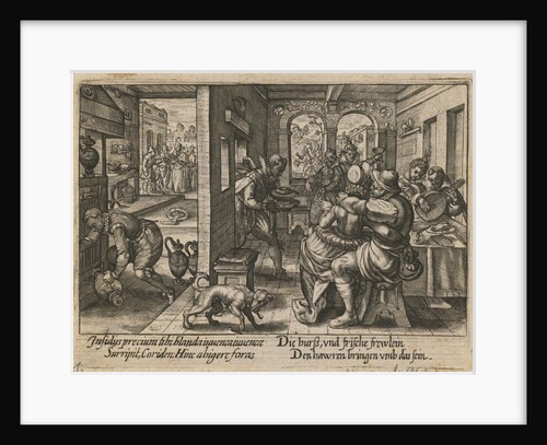 Banquet with Musicians, ca. 1600 by Crispijn van de Passe the Elder