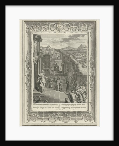 Cassandra predicts the downfall of Troy, 1731 by Bernard Picart
