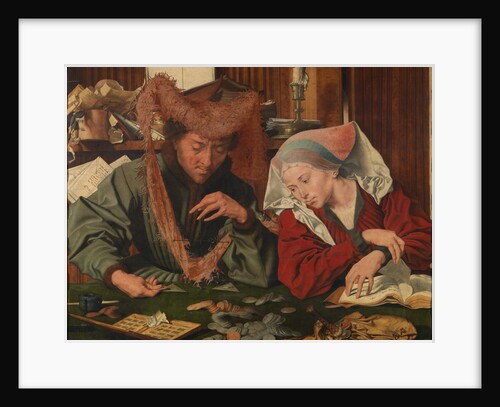 The Moneylender and his Wife, 1539 by Marinus Claesz van Reymerswaele