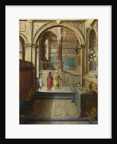 Croesus and Solon, c. 1610 by Hendrick van Steenwyck the Younger