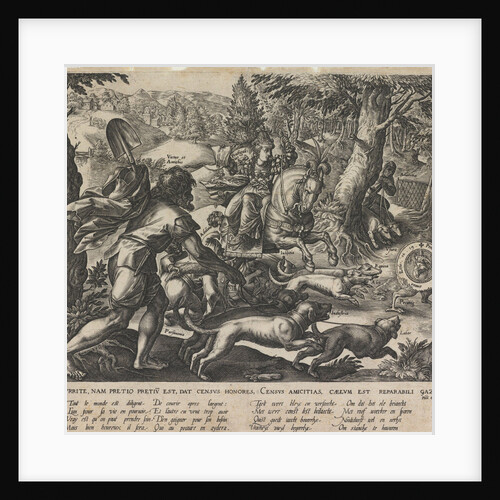 An Allegorical Hunt, 1578 by Johannes Stradanus