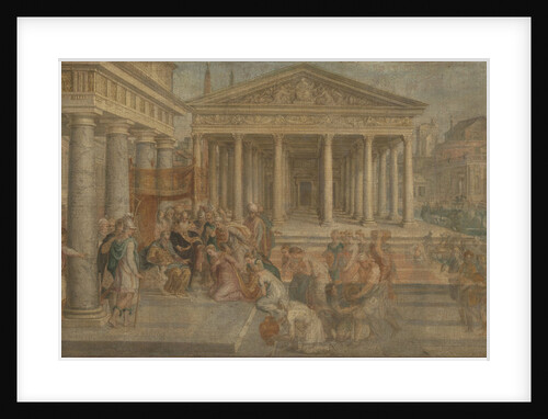 The Queen of Sheba before King Solomon, ca 1545 by Lambert Sustris