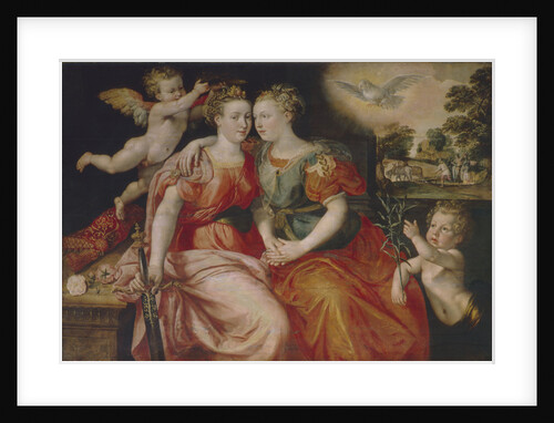Allegory of Peace and Justice by Maerten de Vos