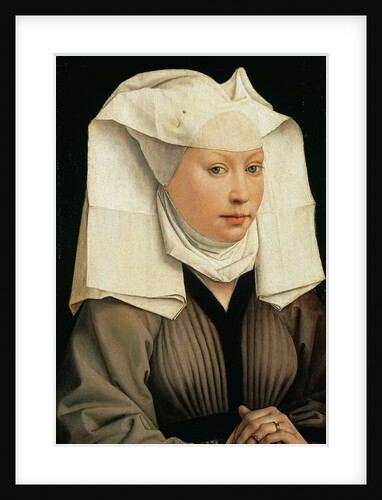 Portrait of a Woman with a Winged Bonnet, c. 1440 by Rogier van der Weyden
